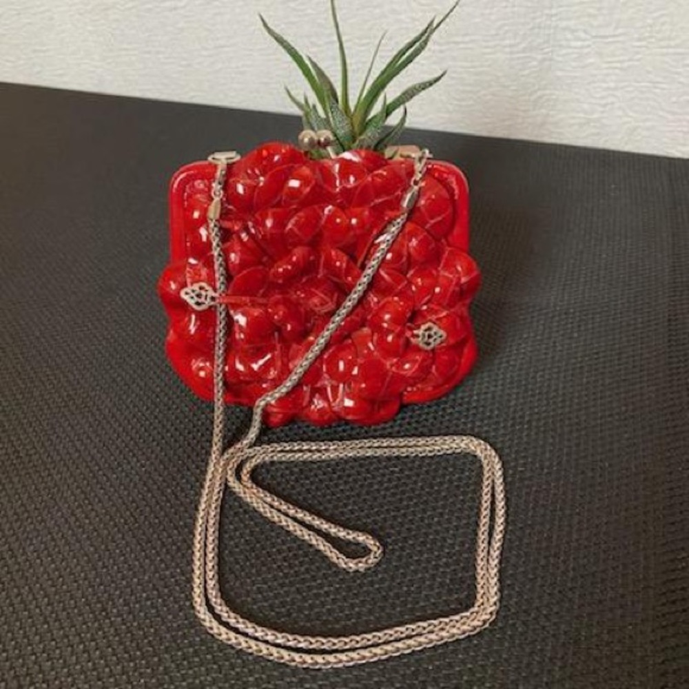Brighton Rose Wallet Purse with Chain Strap